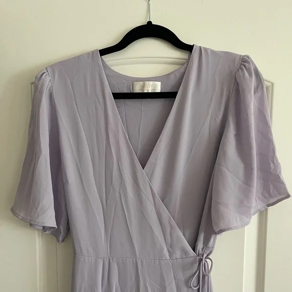 Wayf purple maxi dress - Picture 2 of 3